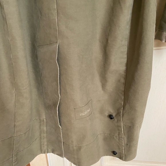 ERMANNO SCERVINO PARKA WITHREAL MINK FUR